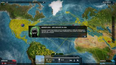 второй скриншот из Plague Inc: Evolved