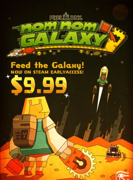 PixelJunk Nom Nom Galaxy PixelJunk Nom Nom Galaxy