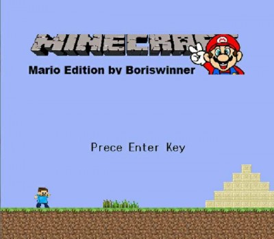 четвертый скриншот из Minecraft Mario