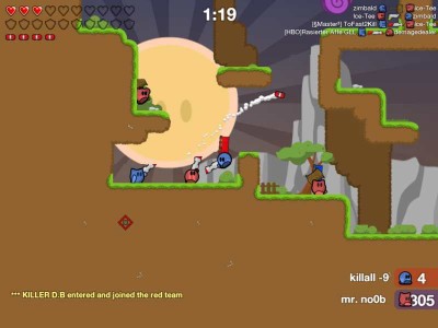 четвертый скриншот из Teeworlds