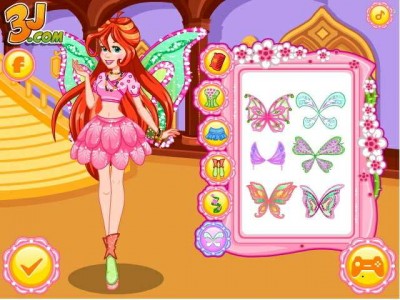 четвертый скриншот из Winx Club: Раскраски и Одевалки