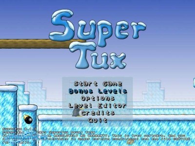 первый скриншот из SuperTux