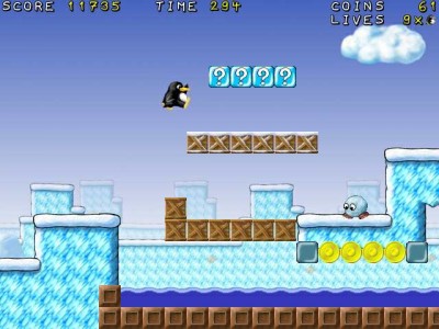 второй скриншот из SuperTux