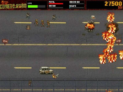 четвертый скриншот из Metal Slug: Zombie Road