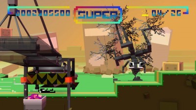 второй скриншот из Bit.Trip Runner