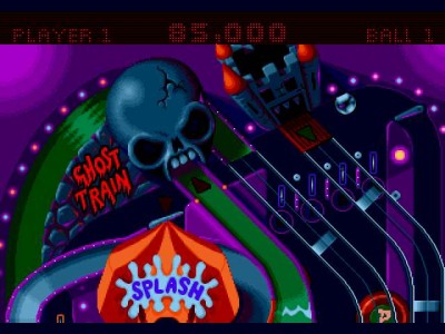 второй скриншот из Psycho Pinball