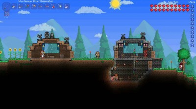 первый скриншот из Terraria BloodMoon Edition