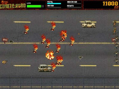 третий скриншот из Metal Slug: Zombie Road