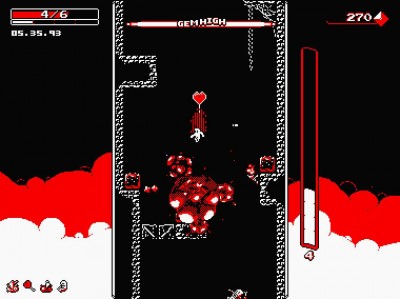 четвертый скриншот из Downwell