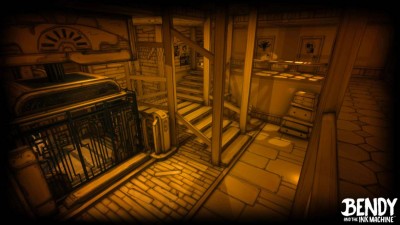четвертый скриншот из Bendy and the Ink Machine