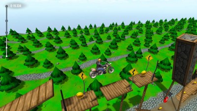 третий скриншот из Moto Racing 3D