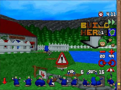 первый скриншот из Lemmings 3D