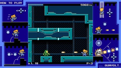 четвертый скриншот из Mighty Gunvolt