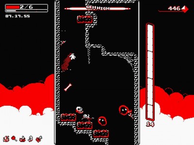 первый скриншот из Downwell