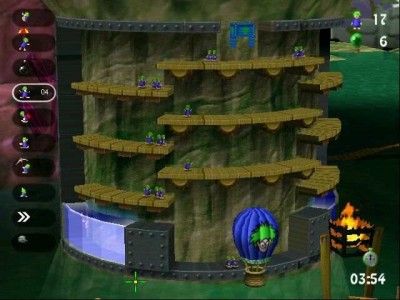второй скриншот из Lemmings Revolution
