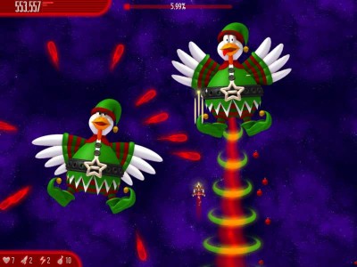 четвертый скриншот из Chicken Invaders 4: Ultimate Omelette Christmas Edition