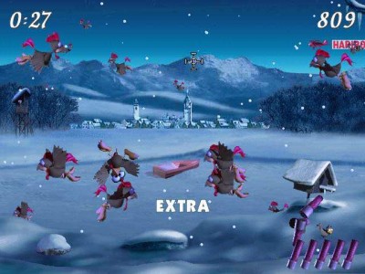 четвертый скриншот из Moorhuhn: Winter Edition
