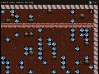 третий скриншот из Boulder Dash: Episode I-IV Portable