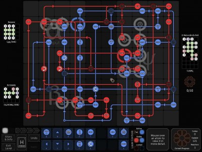 первый скриншот из SpaceChem
