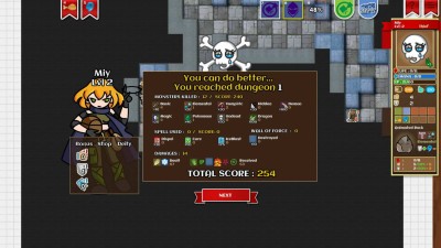 четвертый скриншот из Paper Dungeons