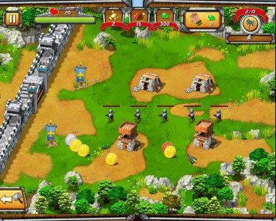 четвертый скриншот из The Wall: Medieval Heroes