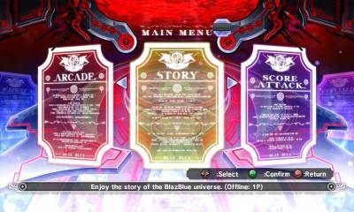 четвертый скриншот из Blazblue Calamity Trigger