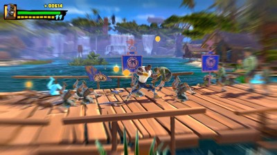 третий скриншот из Shaq Fu: A Legend Reborn