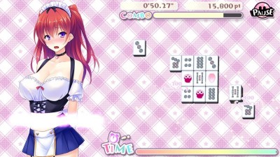 второй скриншот из Delicious Pretty Girls Mahjong Solitaire v1.0.4