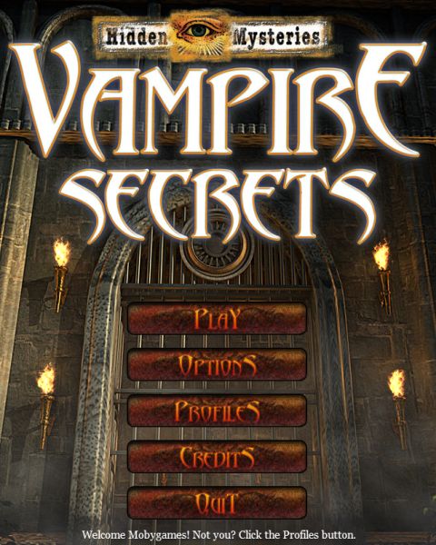 Hidden Mysteries: Vampire Secrets Hidden Mysteries: Vampire Secrets