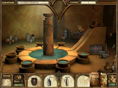 четвертый скриншот из Curse of the Pharaoh: The Quest for Nefertiti