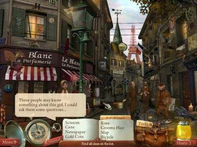 второй скриншот из Midnight Mysteries: The Edgar Allan Poe Conspiracy