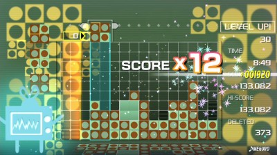 первый скриншот из LUMINES REMASTERED