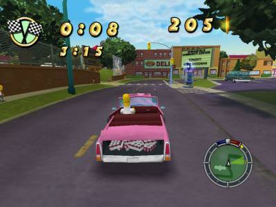 первый скриншот из The Simpsons: Hit & Run