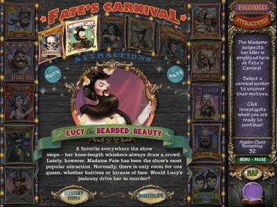 третий скриншот из Mystery Case Files: Madame Fate