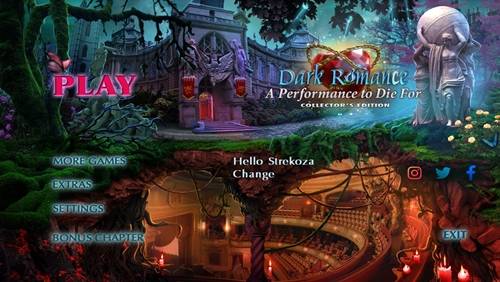Dark Romance 9: A Performance To Die For Collector's Edition