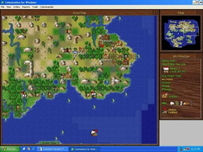 второй скриншот из Colonization