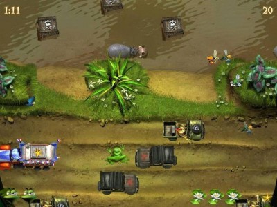 первый скриншот из Moorfrog / Moorfrosch / Спасти рядовую жабу