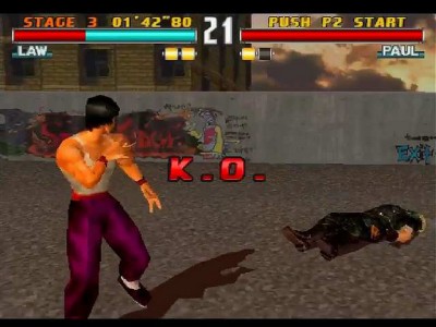 первый скриншот из Tekken 3