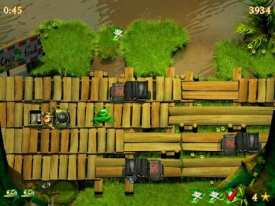 четвертый скриншот из Moorfrog / Moorfrosch / Спасти рядовую жабу