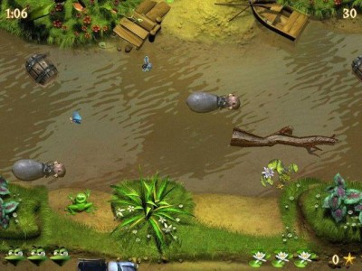 второй скриншот из Moorfrog / Moorfrosch / Спасти рядовую жабу