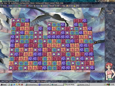 третий скриншот из Kyodai Mahjongg
