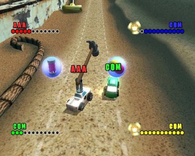 второй скриншот из Micro Machines V4
