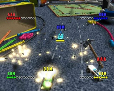 четвертый скриншот из Micro Machines V4