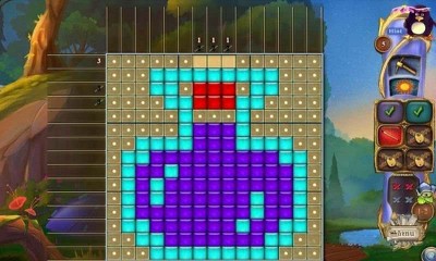 четвертый скриншот из Fantasy Mosaics 30: Camping Trip
