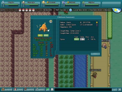 первый скриншот из Pokemon World Online