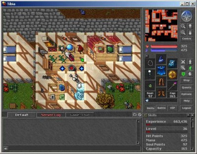 четвертый скриншот из Tibia Online