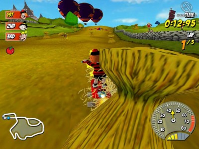 второй скриншот из Beanotown Racing / Бинотаун: Прикольные гонки