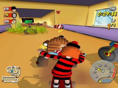 первый скриншот из Beanotown Racing / Бинотаун: Прикольные гонки