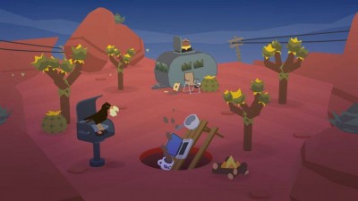 первый скриншот из Donut County