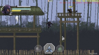 четвертый скриншот из Pixel Shinobi Nine demons of Mamoru
